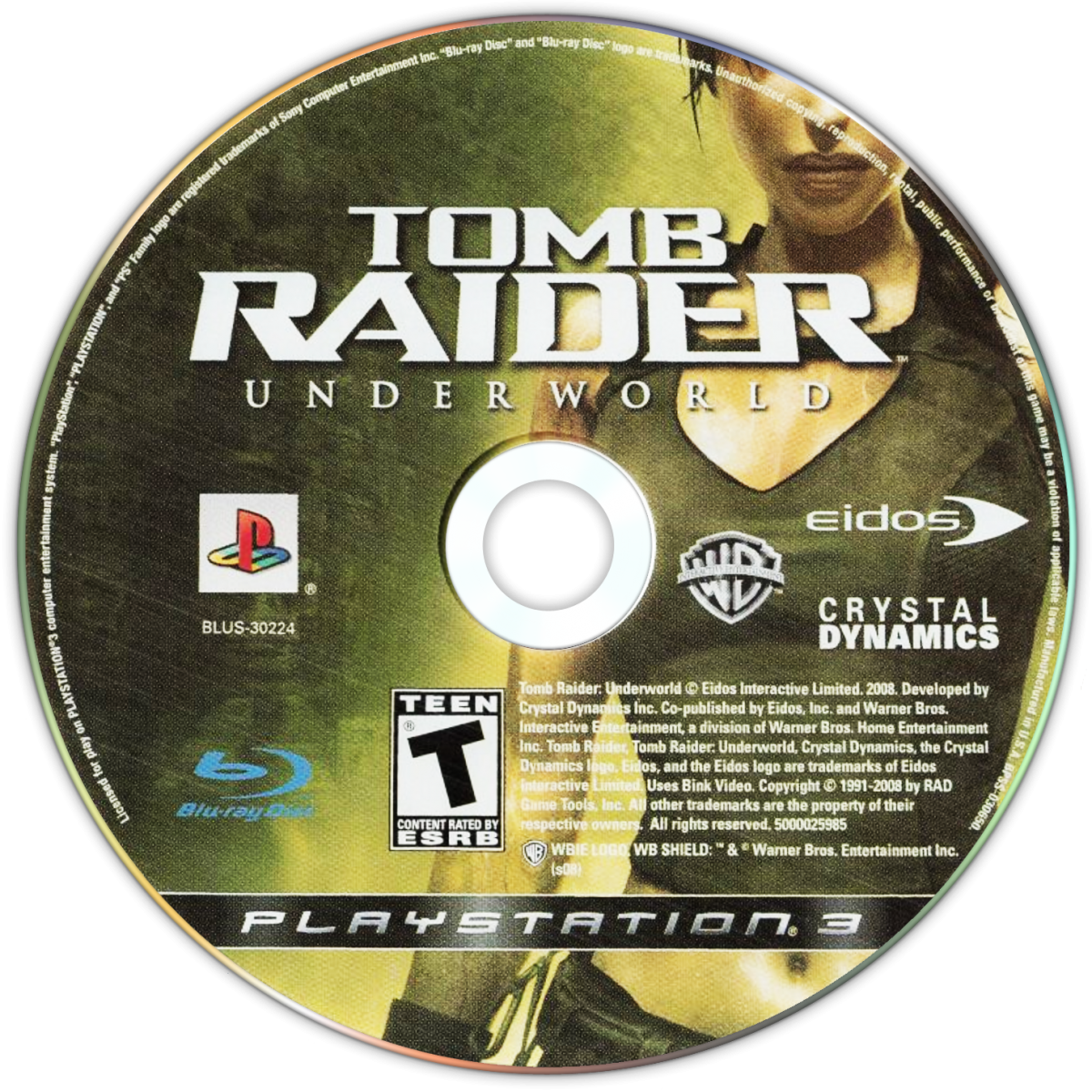 Tomb Raider: Underworld – PlayStation 3 (PS3)