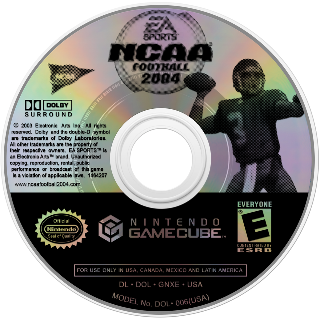 NCAA Football 2004 – GameCube (GC)
