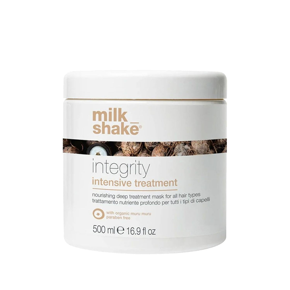 milk_shake Nourishing Hair Mask for All Hair Types - 500ml, Intensive Care & Moisturizing
