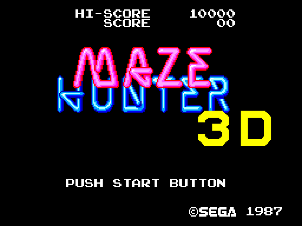 Maze Hunter 3D – Sega Master System (SMS)