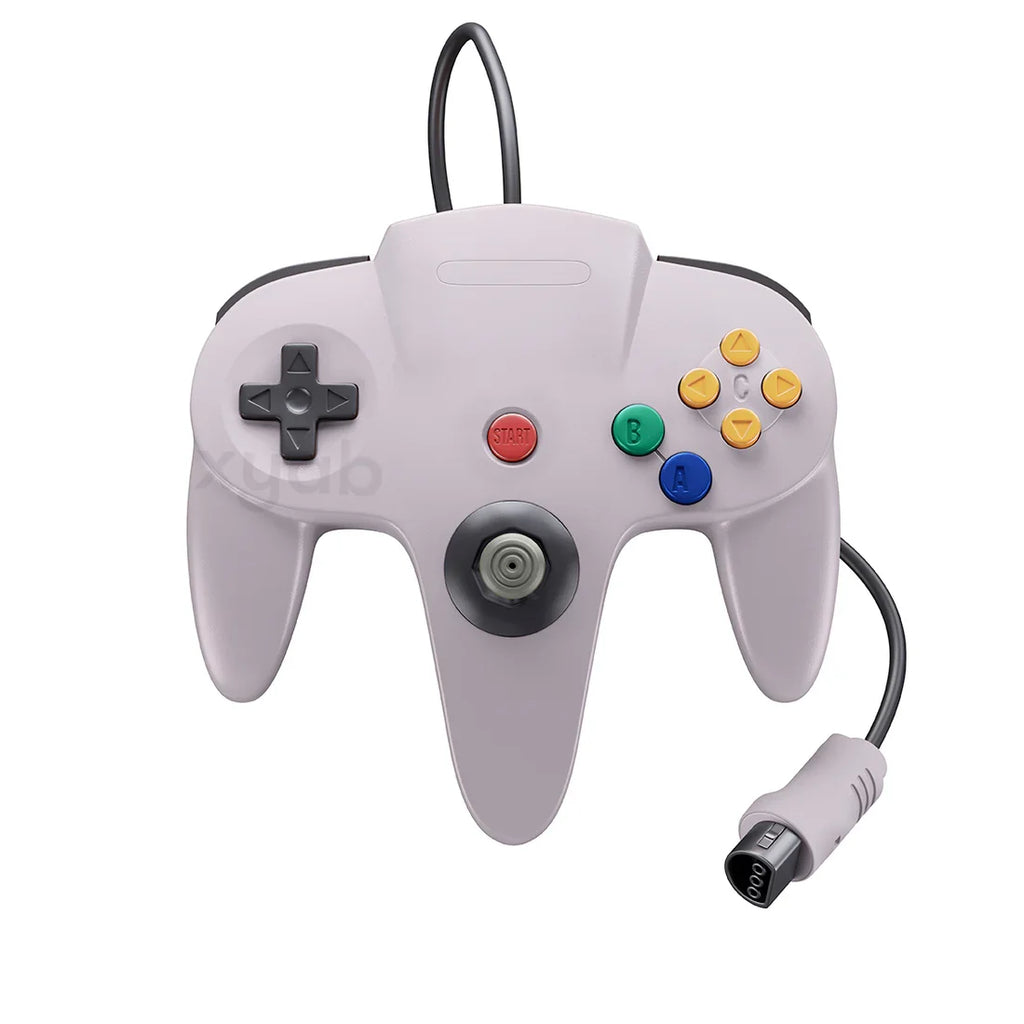 PROTO64 Wired Controller for Nintendo 64 (N64) [Gray] – Nintendo 64 Accessory (N64)