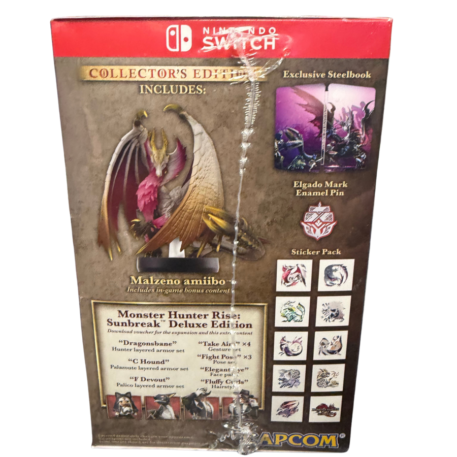 Monster Hunter Rise Sunbreak [Collector's Edition] – Nintendo Switch (NS)