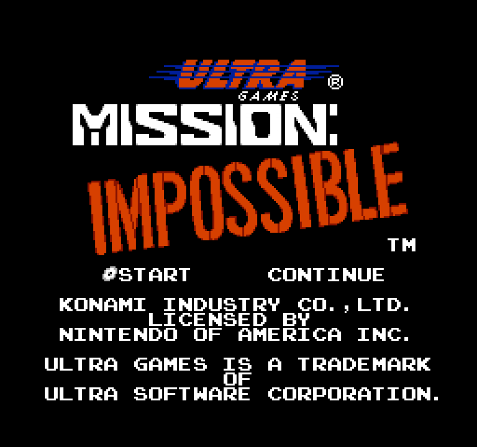 Mission Impossible [CIB] – Nintendo Entertainment System (NES)