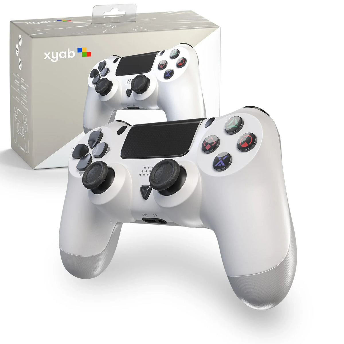 Wireless Bluetooth Controller [Bone White] – PlayStation 4 Accessory (PS4)