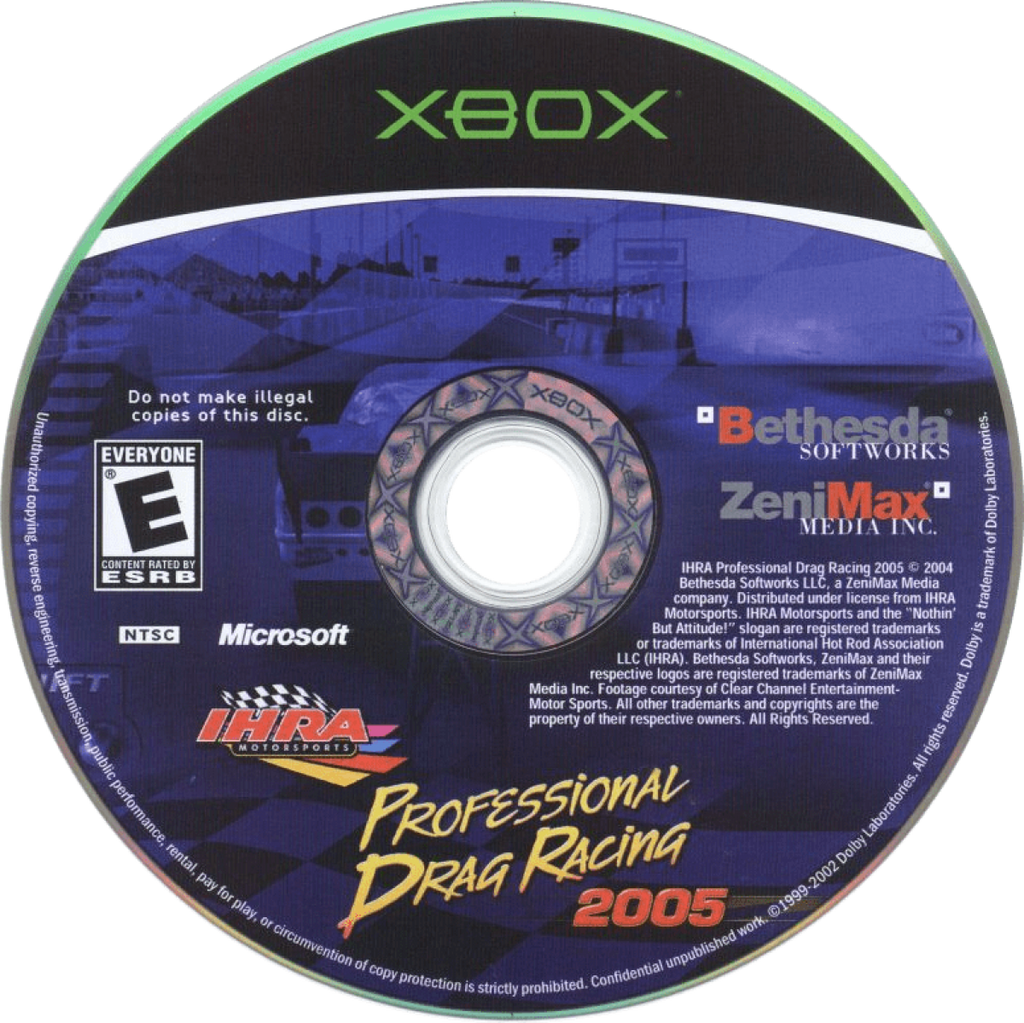 IHRA Professional Drag Racing 2005 – Xbox (XBOX)