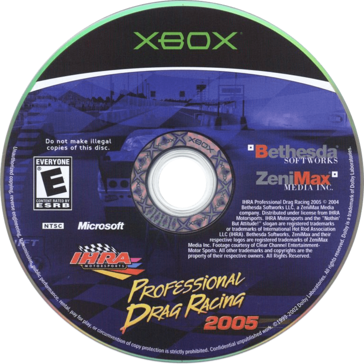 IHRA Professional Drag Racing 2005 – Xbox (XBOX)