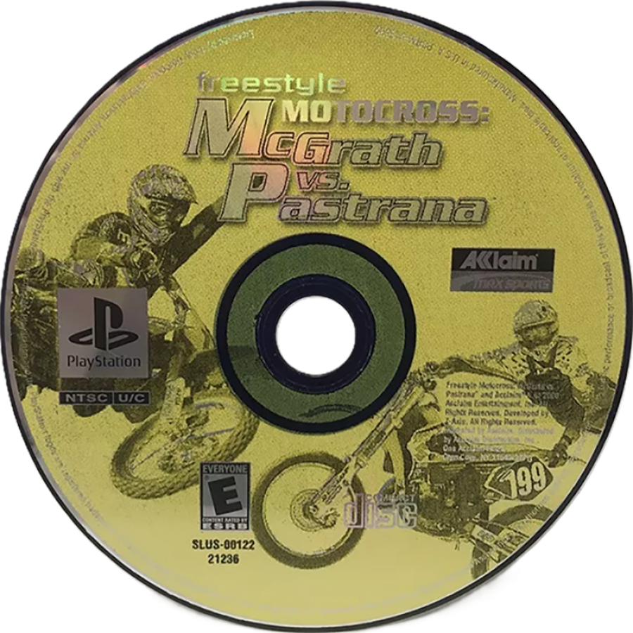Freestyle Motorcross: McGrath vs. Pastrana – PlayStation 1 (PS1)