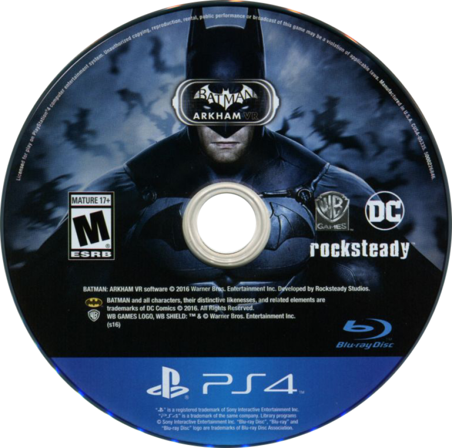 Batman Arkham VR – PlayStation 4 (PS4)