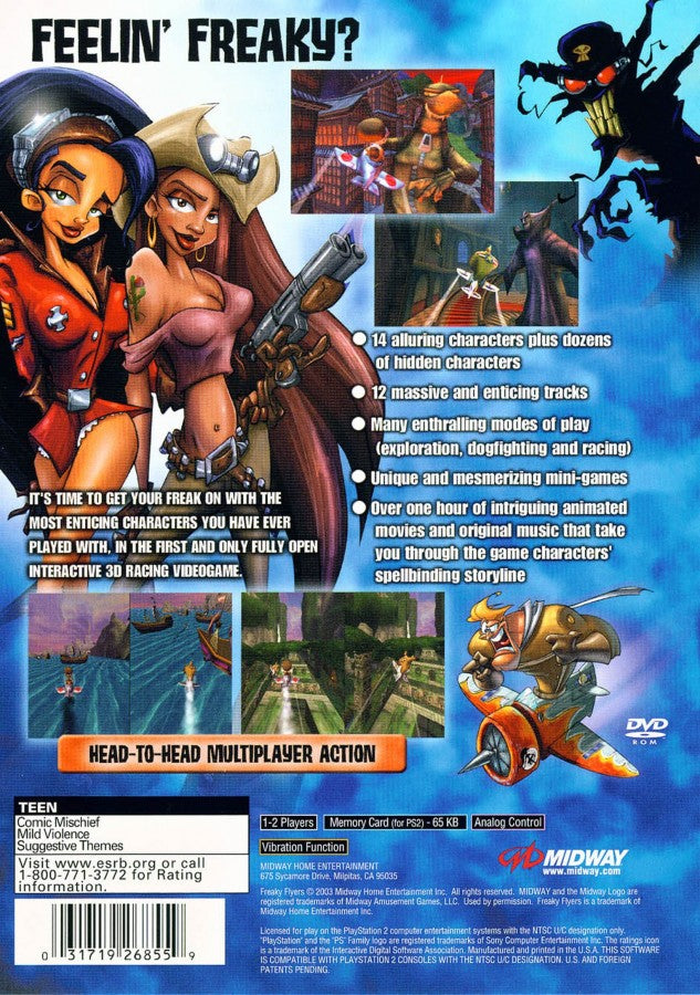 Freaky Flyers – PlayStation 2 (PS2)