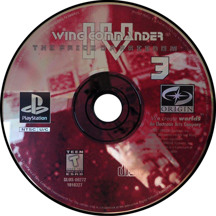 Wing Commander IV – PlayStation 1 (PS1)