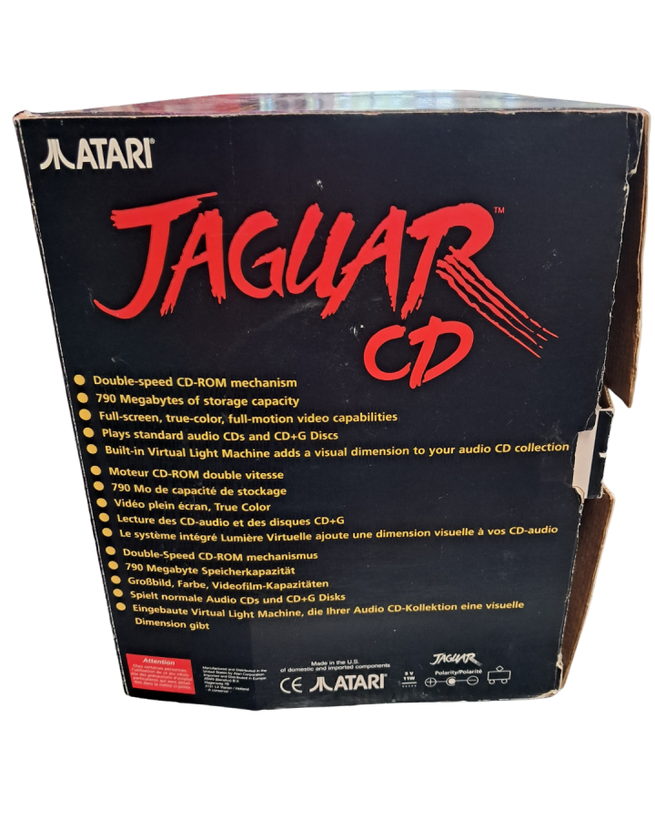 Atari Jaguar CD System [Complete in Box] – [JAG]