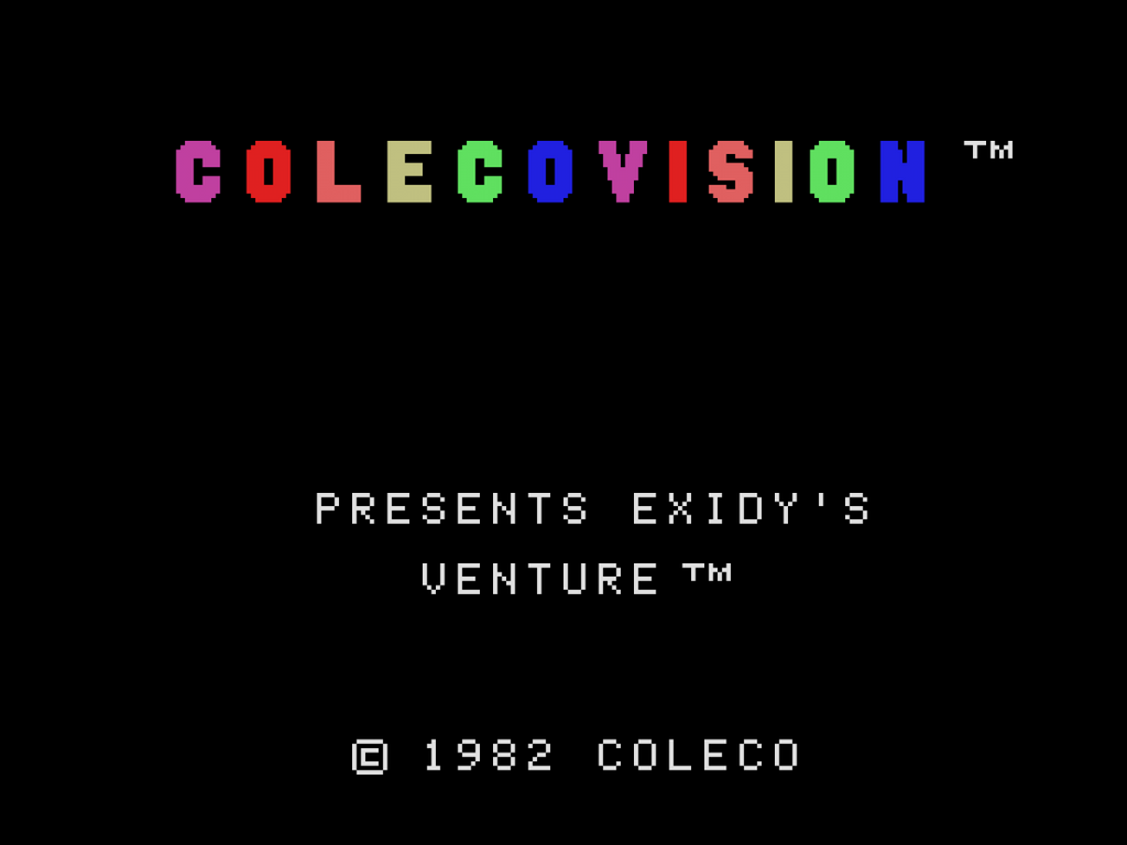 Venture – ColecoVision (CV)
