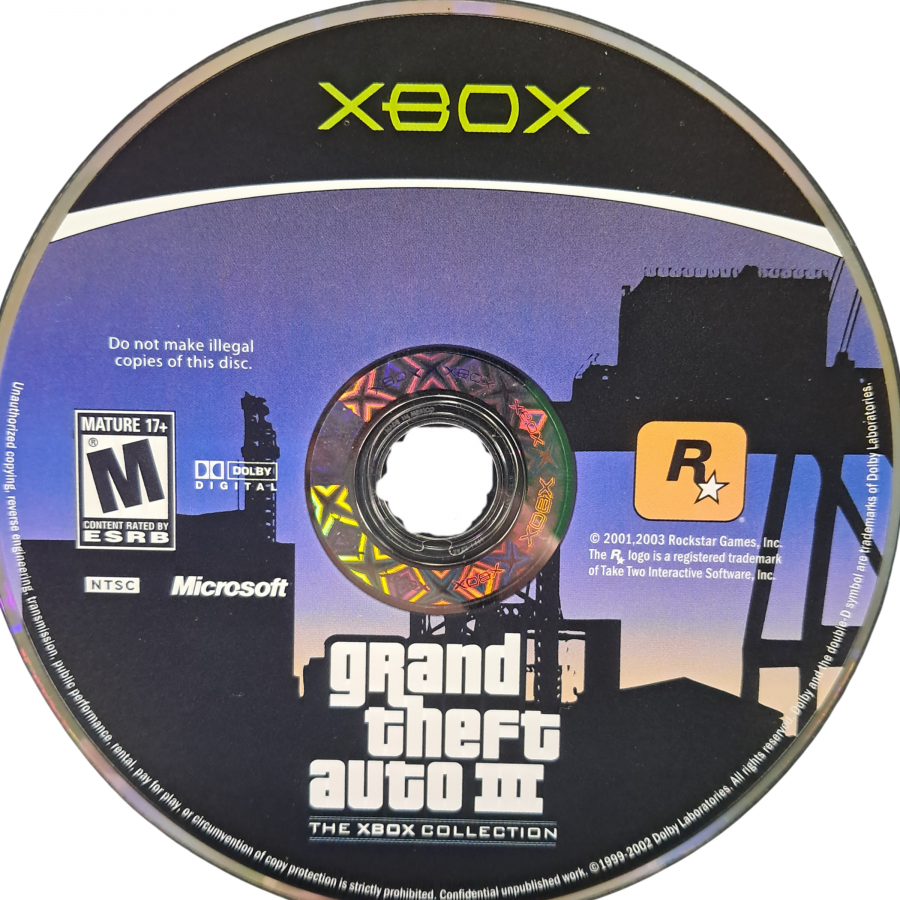 Grand Theft Auto: Rockstar Games Double Pack – Xbox (XBOX)