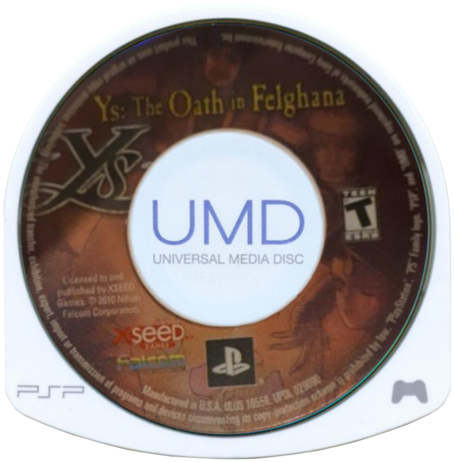 Ys: The Oath in Felghana – PlayStation Portable (PSP)