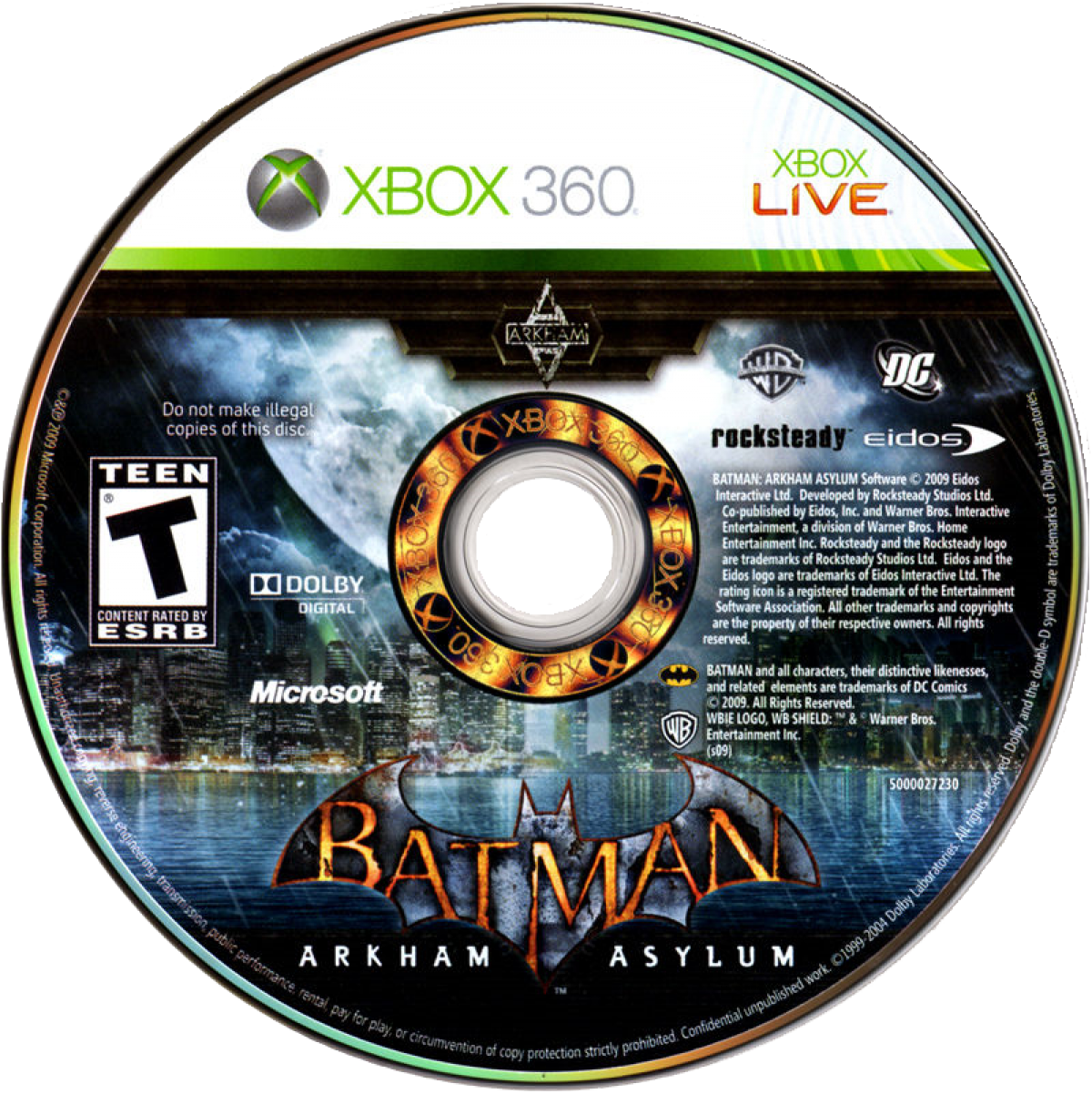 Batman: Arkham Asylum – Xbox 360 (X360)