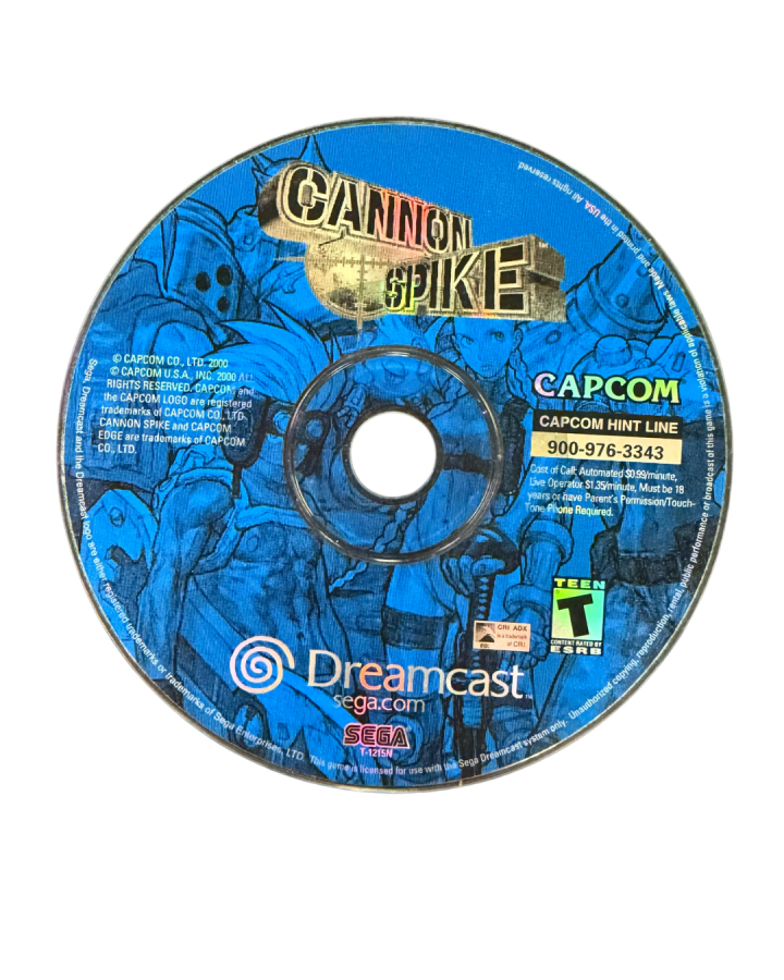 Cannon Spike [CIB] – Sega Dreamcast (DC)