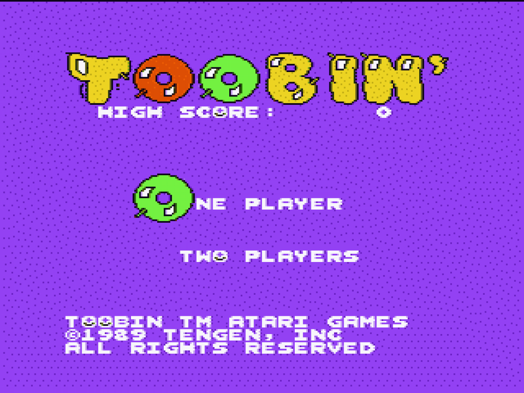 Toobin' – Nintendo Entertainment System (NES)