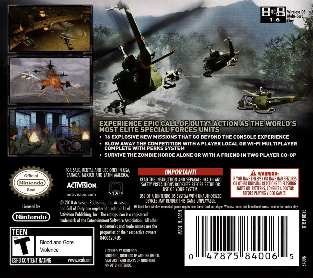 Call of Duty: Black Ops – Nintendo DS (DS)