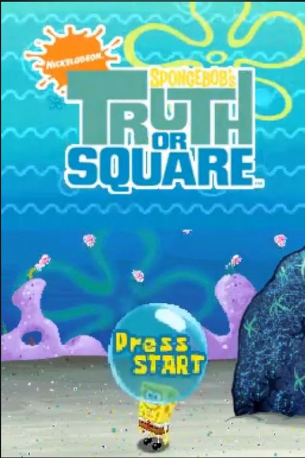 SpongeBob's Truth or Square — Nintendo DS (DS)