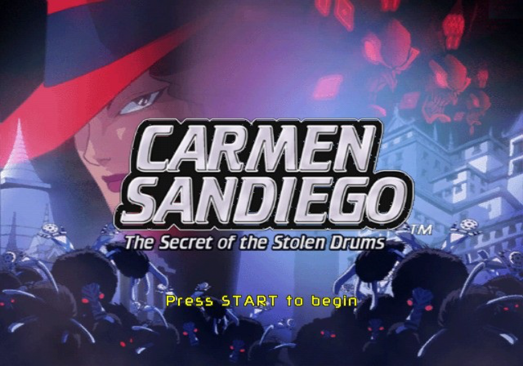 Carmen Sandiego: The Secret of the Stolen Drums – GameCube (GC)