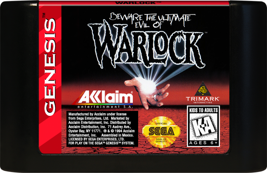 Warlock – Sega Genesis (GEN)