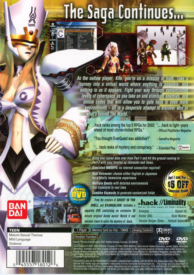 .hack//Mutation – PlayStation 2 (PS2)