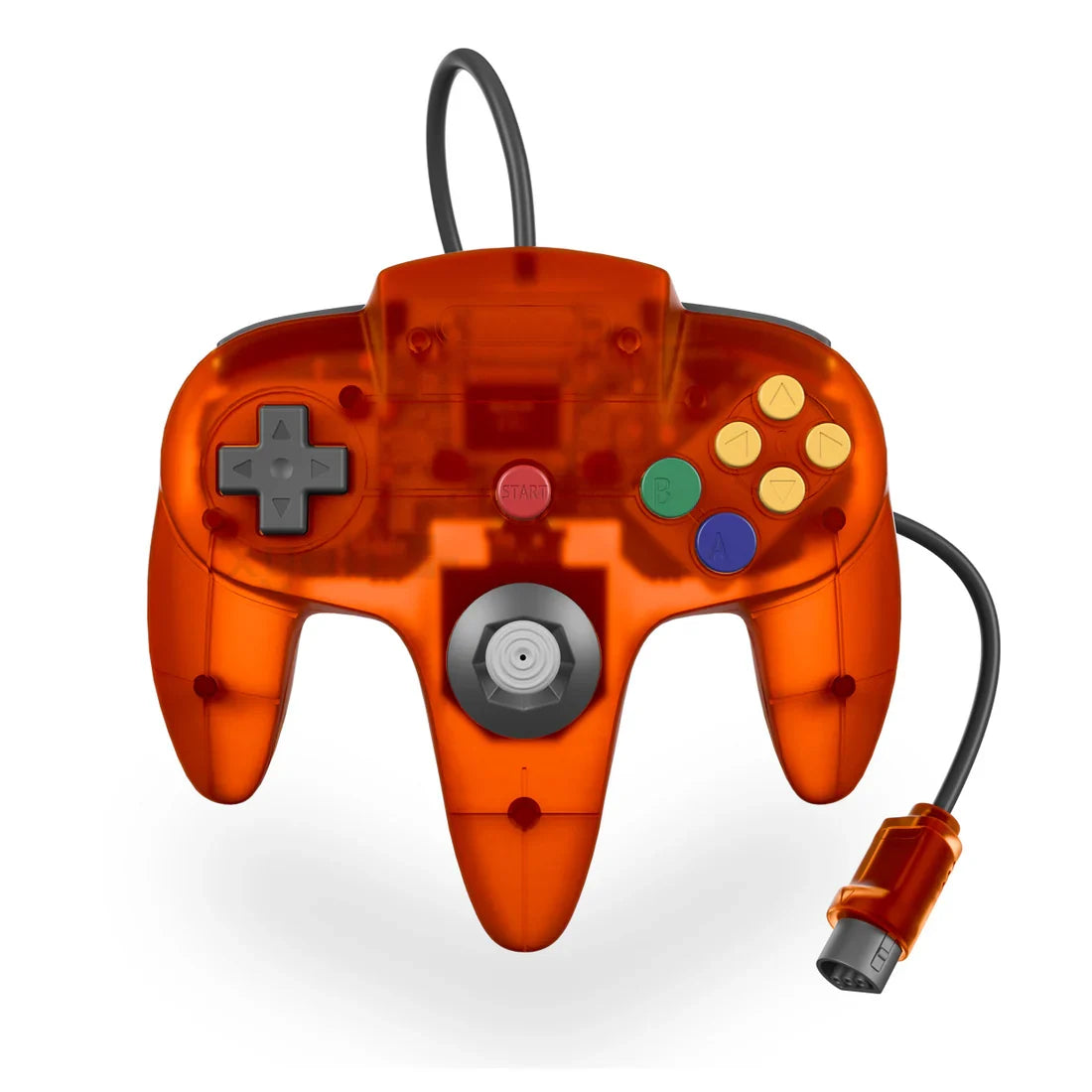 PROTO64 Wired Controller for Nintendo 64 (N64) [Inferno Orange] – Nintendo 64 Accessory (N64)