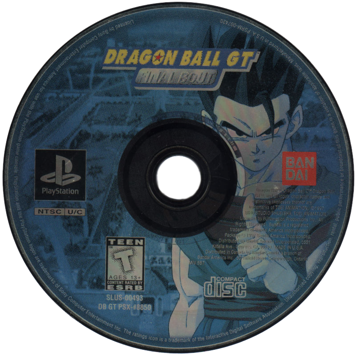 Dragon Ball GT: Final Bout [First Print BANDAI] – PlayStation 1 (PS1)