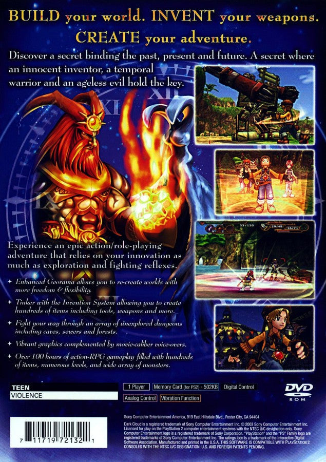 Dark Cloud 2 – PlayStation 2 (PS2)