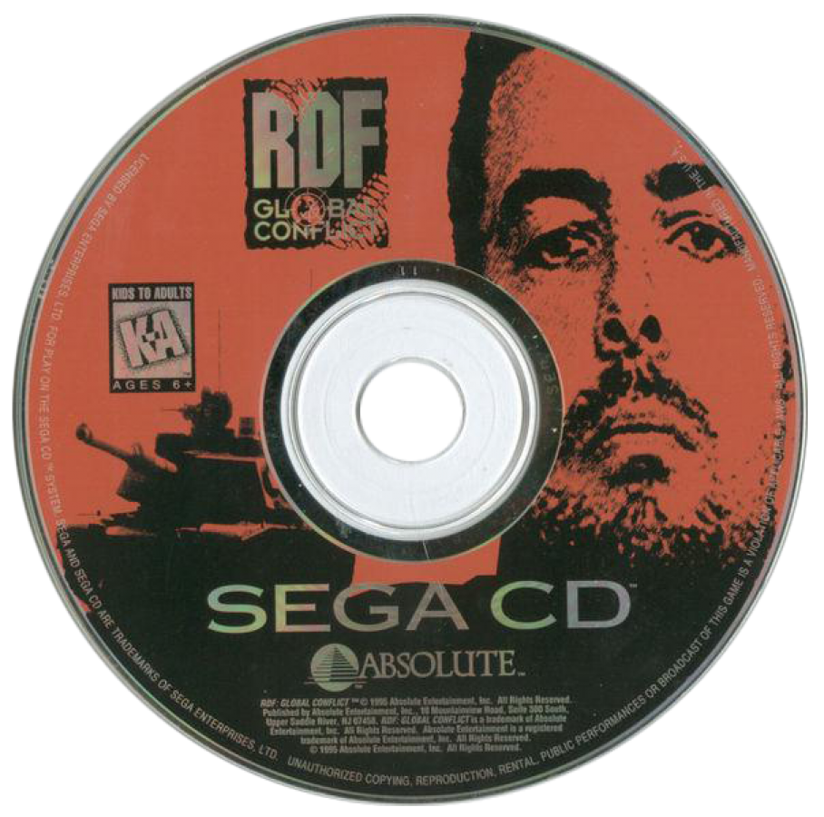 RDF Global Conflict – Sega CD (SCD)