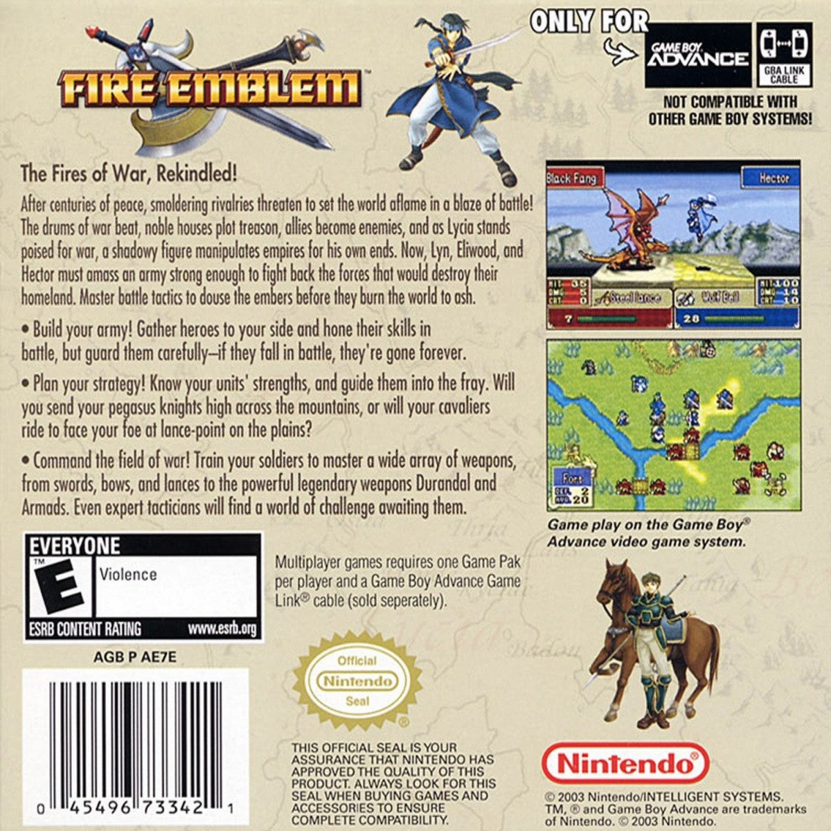 Fire Emblem – Game Boy Advance (GBA)