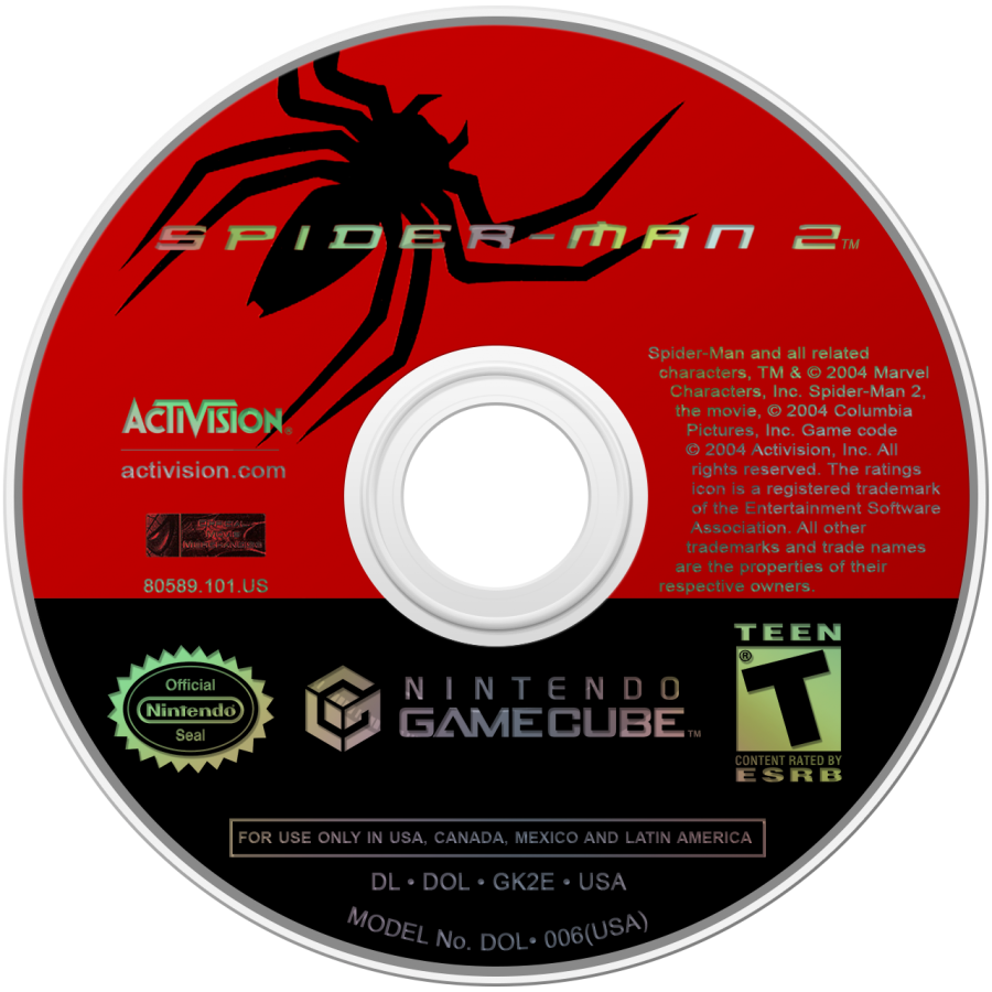 Spider-Man 2 – GameCube (GC)