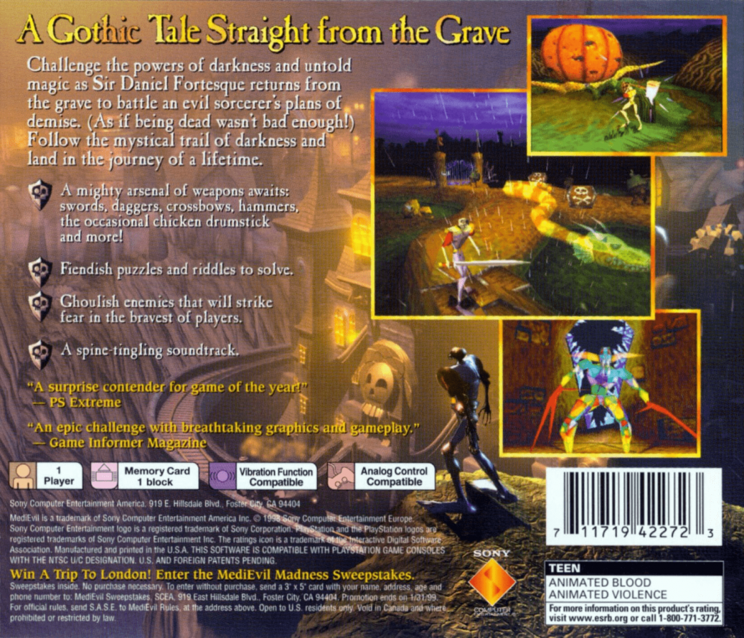Medievil – PlayStation 1 (PS1)