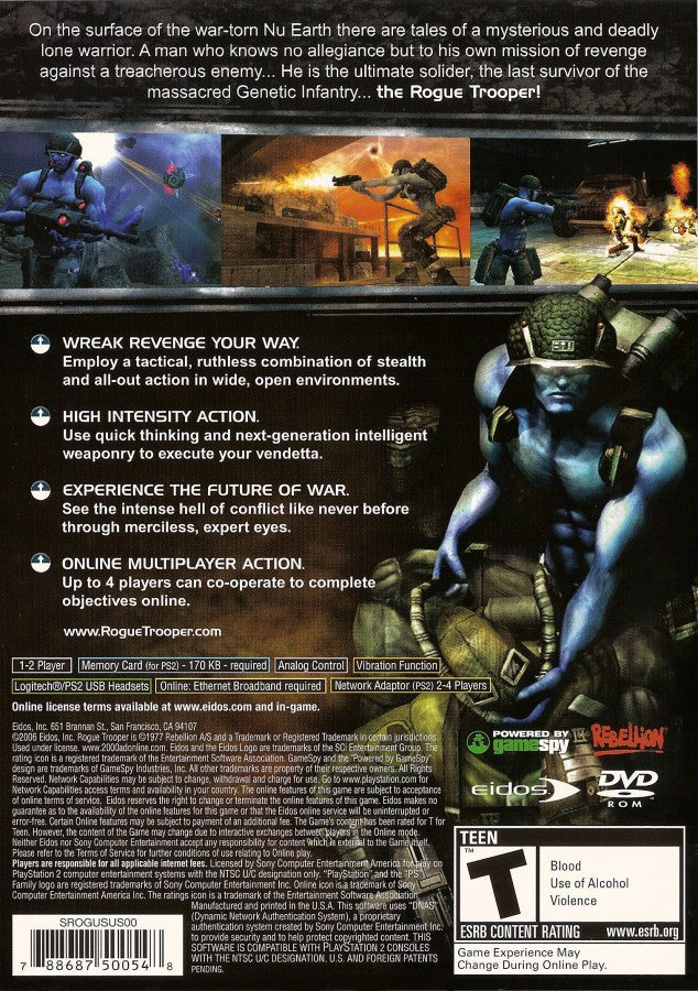 Rogue Trooper – PlayStation 2 (PS2)