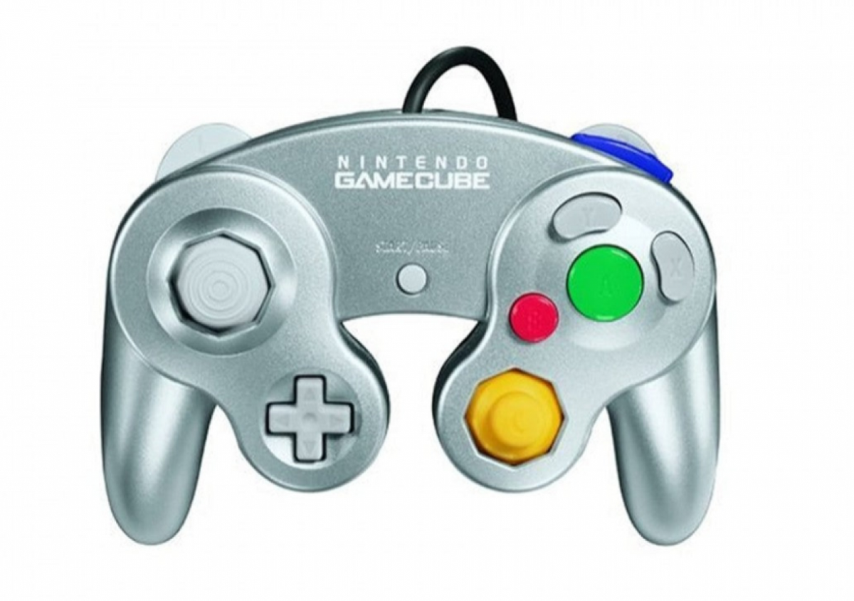 Gamecube Controller [Official/Platinum][Scratch & Scuff] – Nintendo GameCube Accessory (GC)