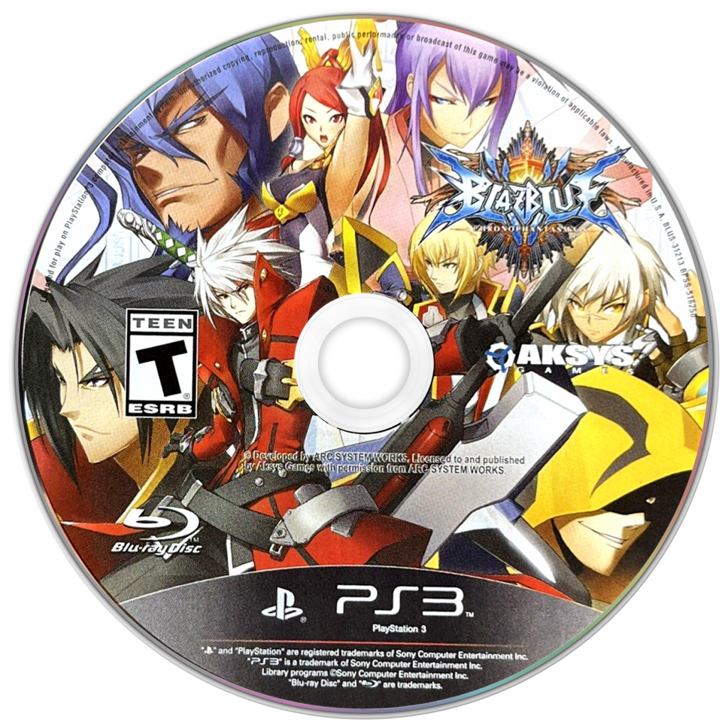 BlazBlue: Chrono Phantasma – PlayStation 3 (PS3)