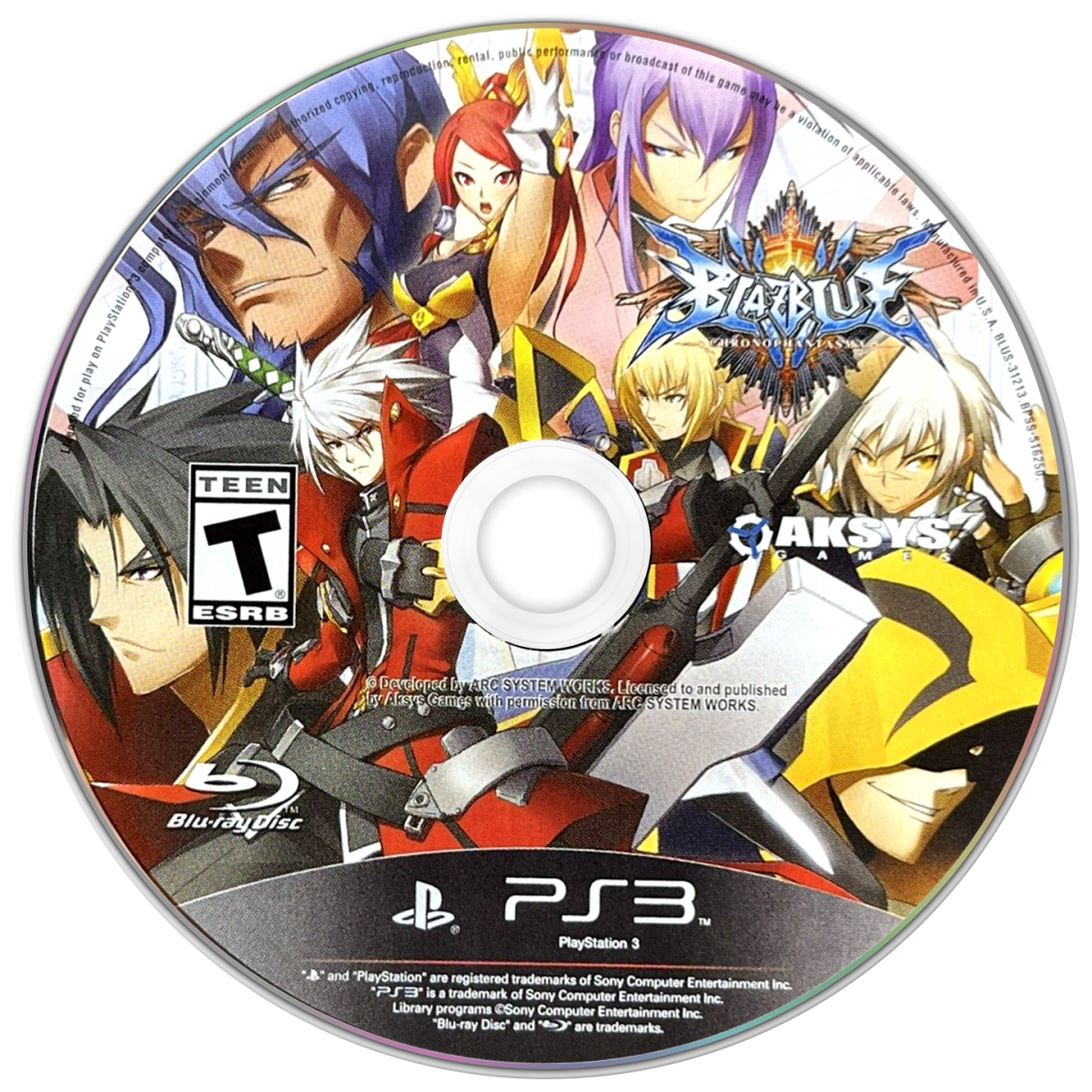 BlazBlue: Chrono Phantasma – PlayStation 3 (PS3)