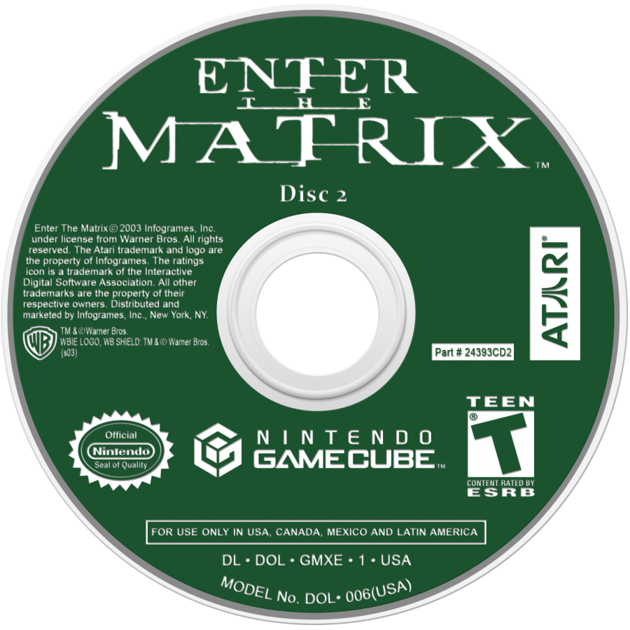 Enter the Matrix [Player's Choice] – GameCube (GC)