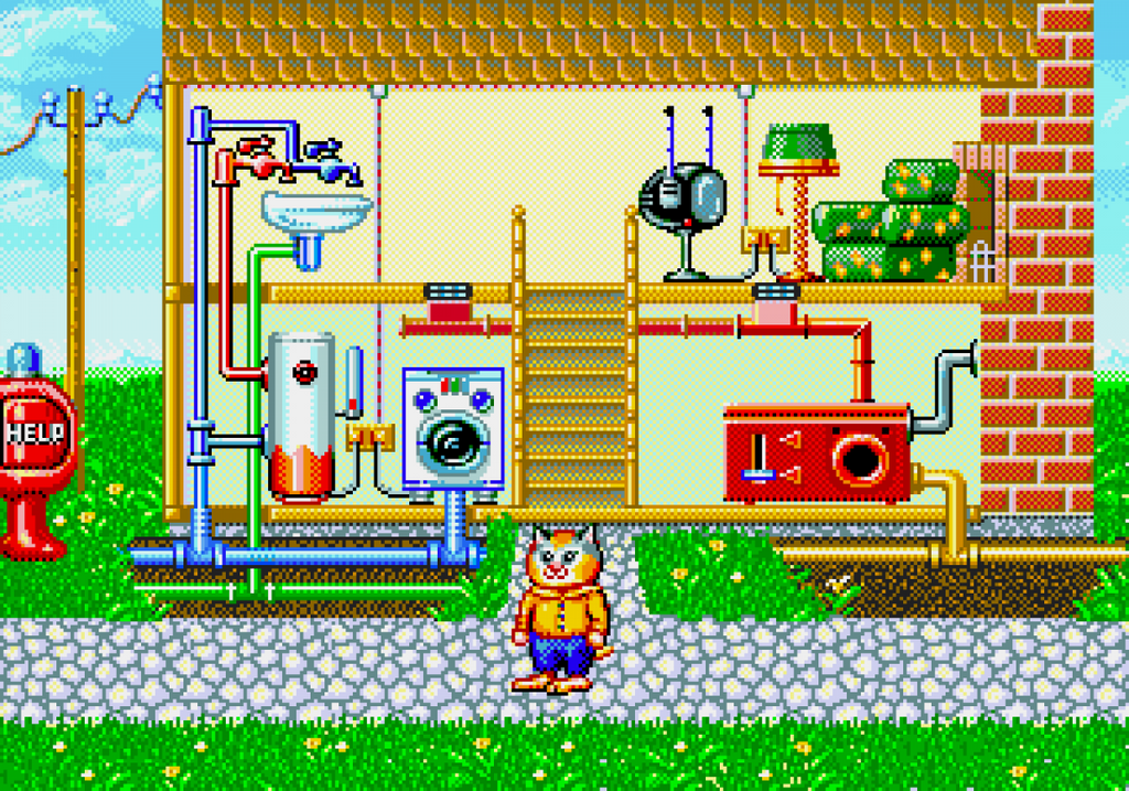 Richard Scarry's BusyTown – Sega Genesis (GEN)