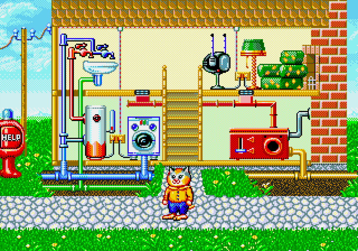 Richard Scarry's BusyTown – Sega Genesis (GEN)