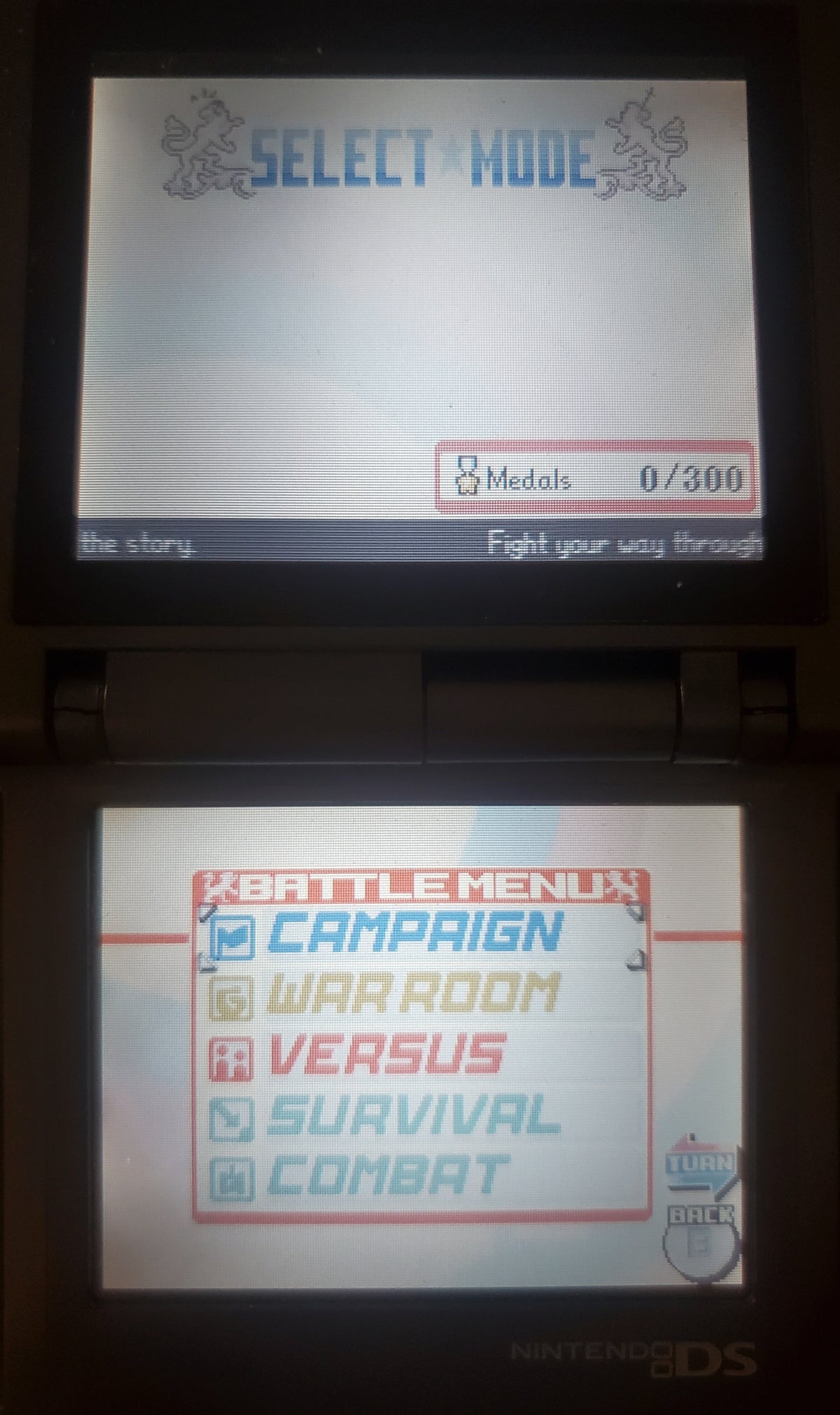 Advance Wars Dual Strike NDS Video Game Cartridge Nintendo DS 2005