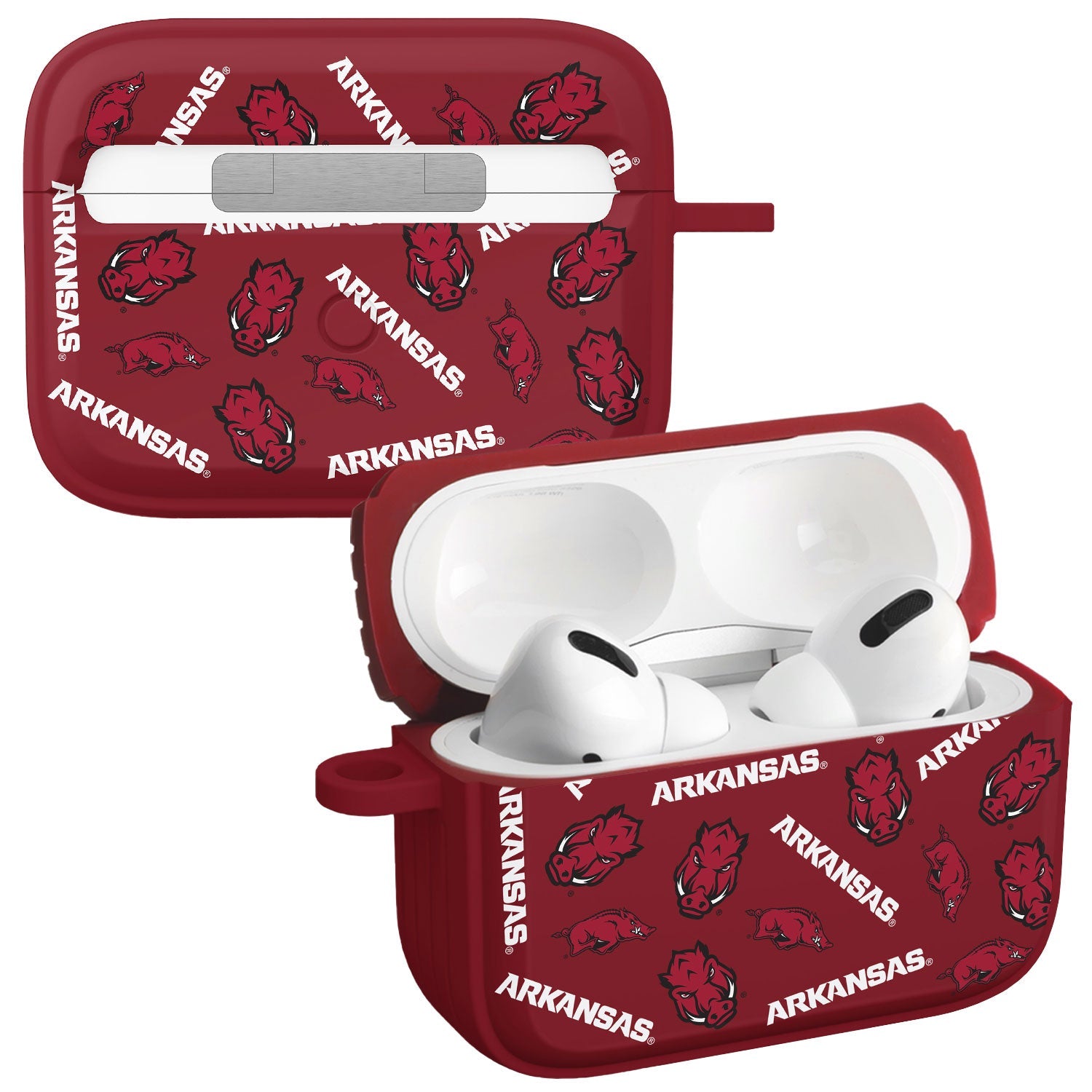 Arkansas Razorbacks HDX AirPods Pro 1 & 2 Case Cover