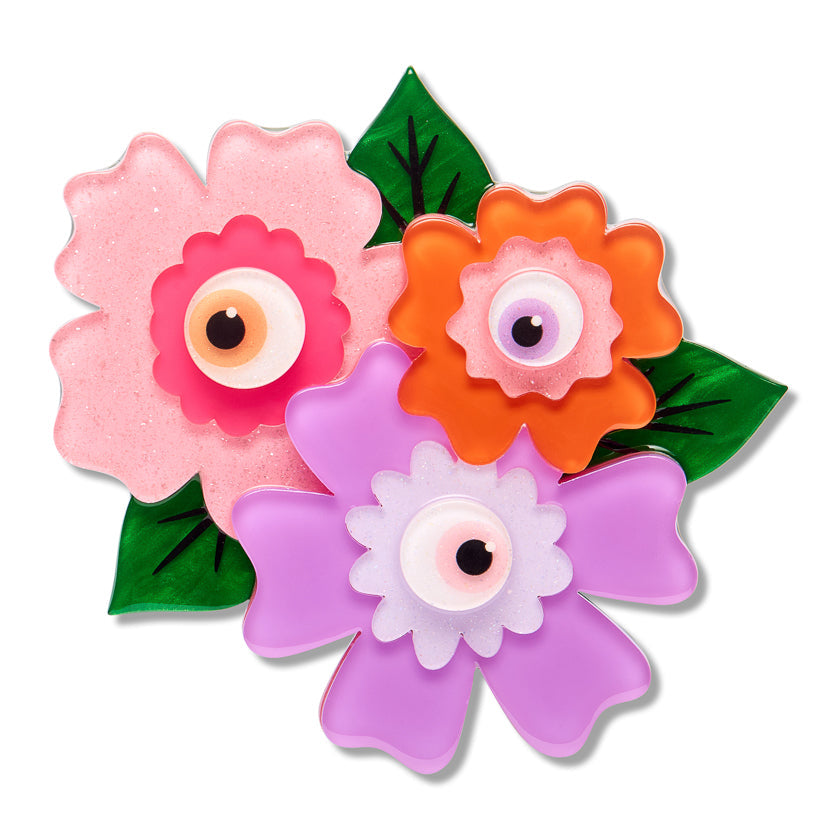 Eye Spy Brooch by Erstwilder