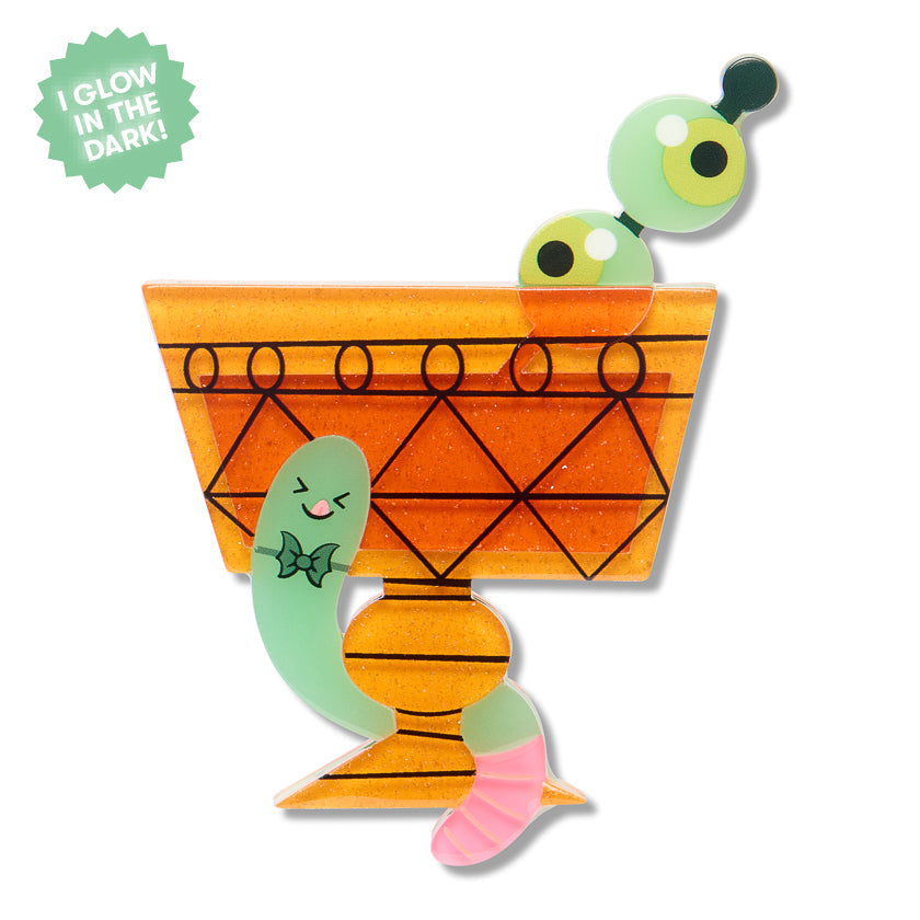 Cursed Chalice Brooch by Erstwilder
