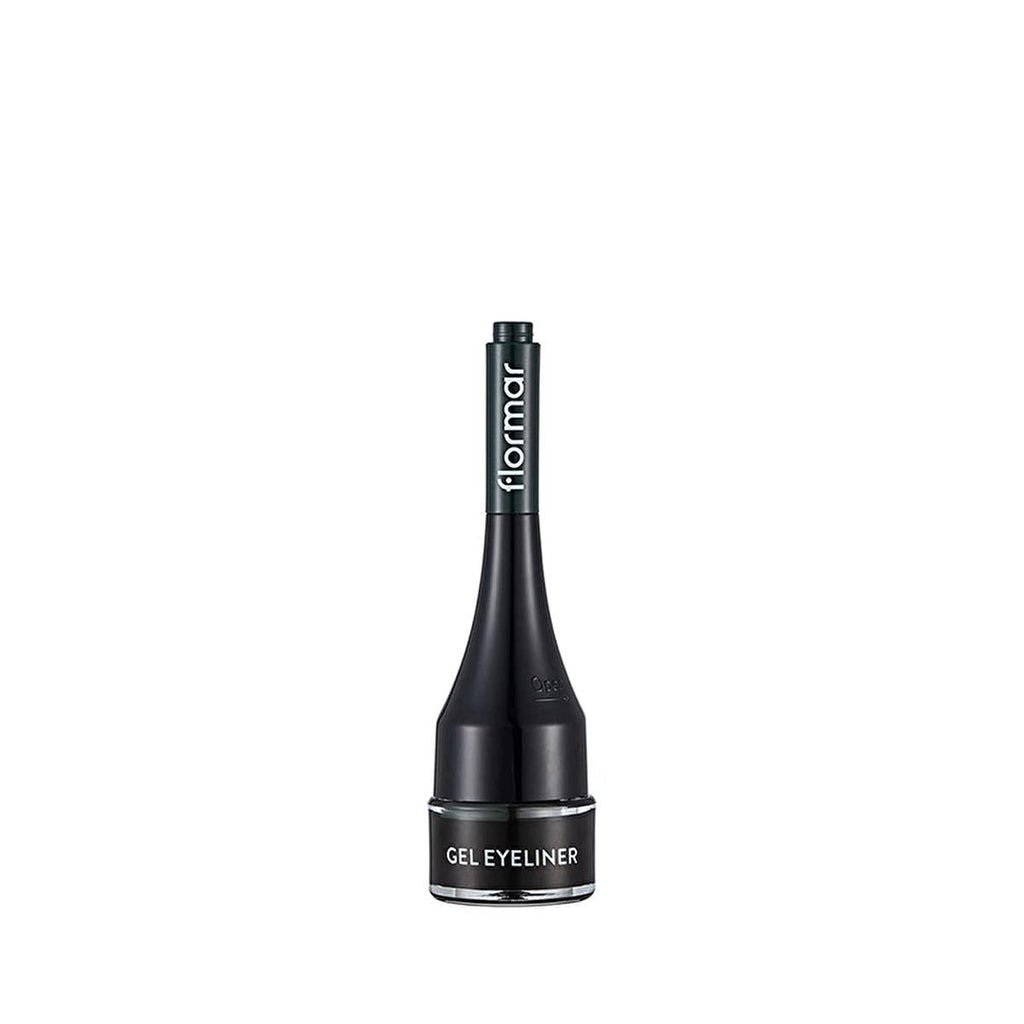 Flormar Gel Eyeliner - High-Pigment, Matte Finish, Coconut Oil Infused - Green, Blue, Brown, Black