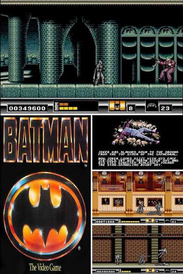 Batman Sega Genesis Mega Drive Video Game Cartridge 1990