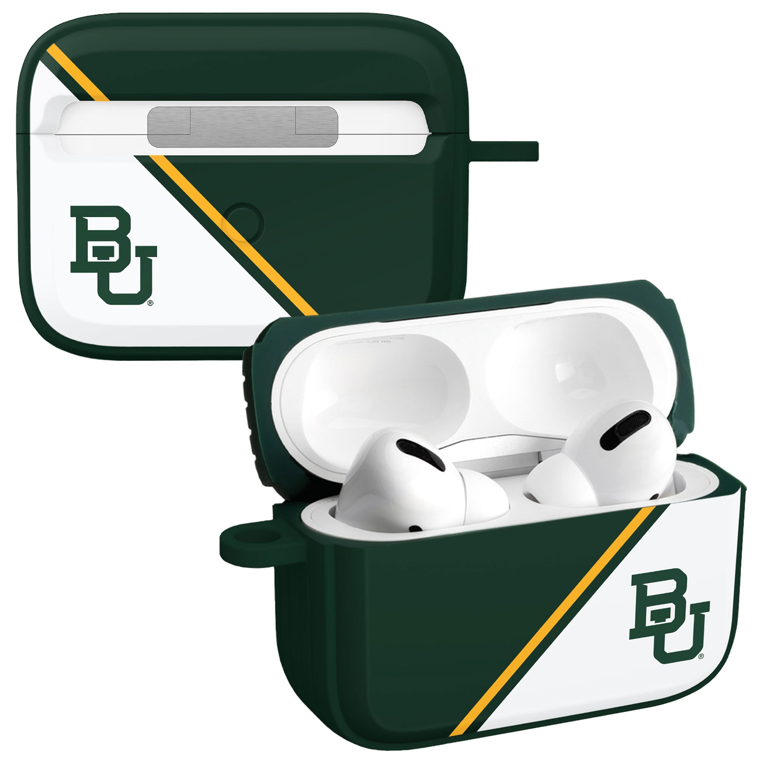 Baylor Bears HDX Champion Series Apple AirPods Pro 1 & 2 Case Cover