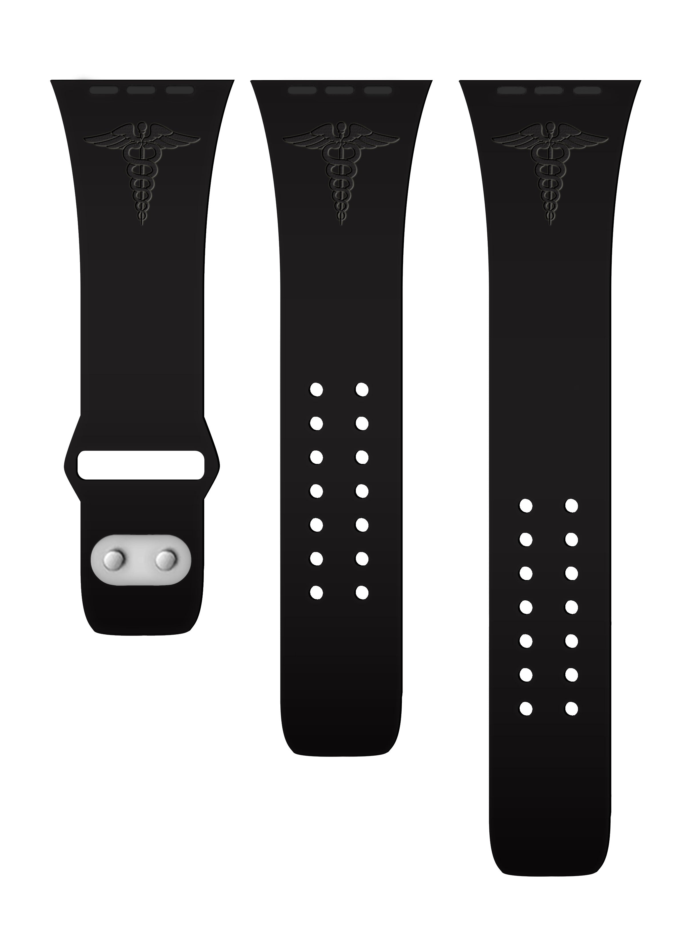 Registered Nurse First Responder Engraved Apple Watch Band
