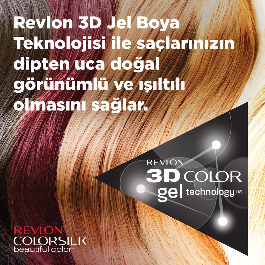 Revlon ColorSilk Beautiful Color Hair Dye 48 Burgundy