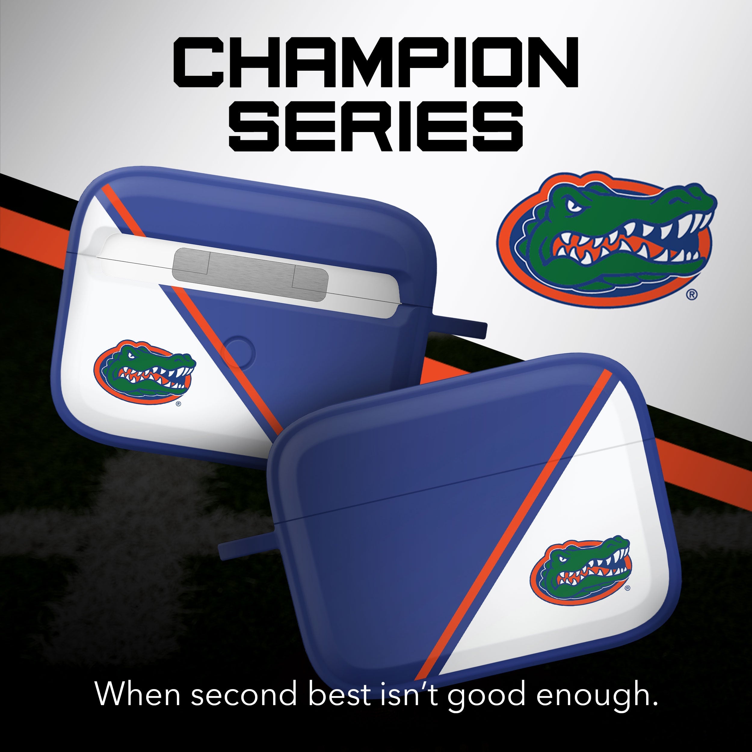 Florida Gators HDX Champion Series Apple AirPods Pro 1 & 2 Case Cover
